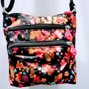 Kipling Crossbody Bag - Bright Colour Print